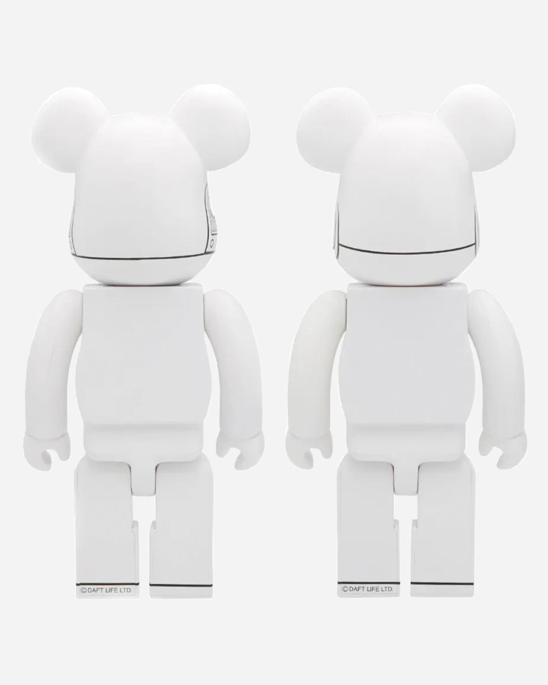 Bearbrick Daft Punk (White Suits Ver.) 400% White