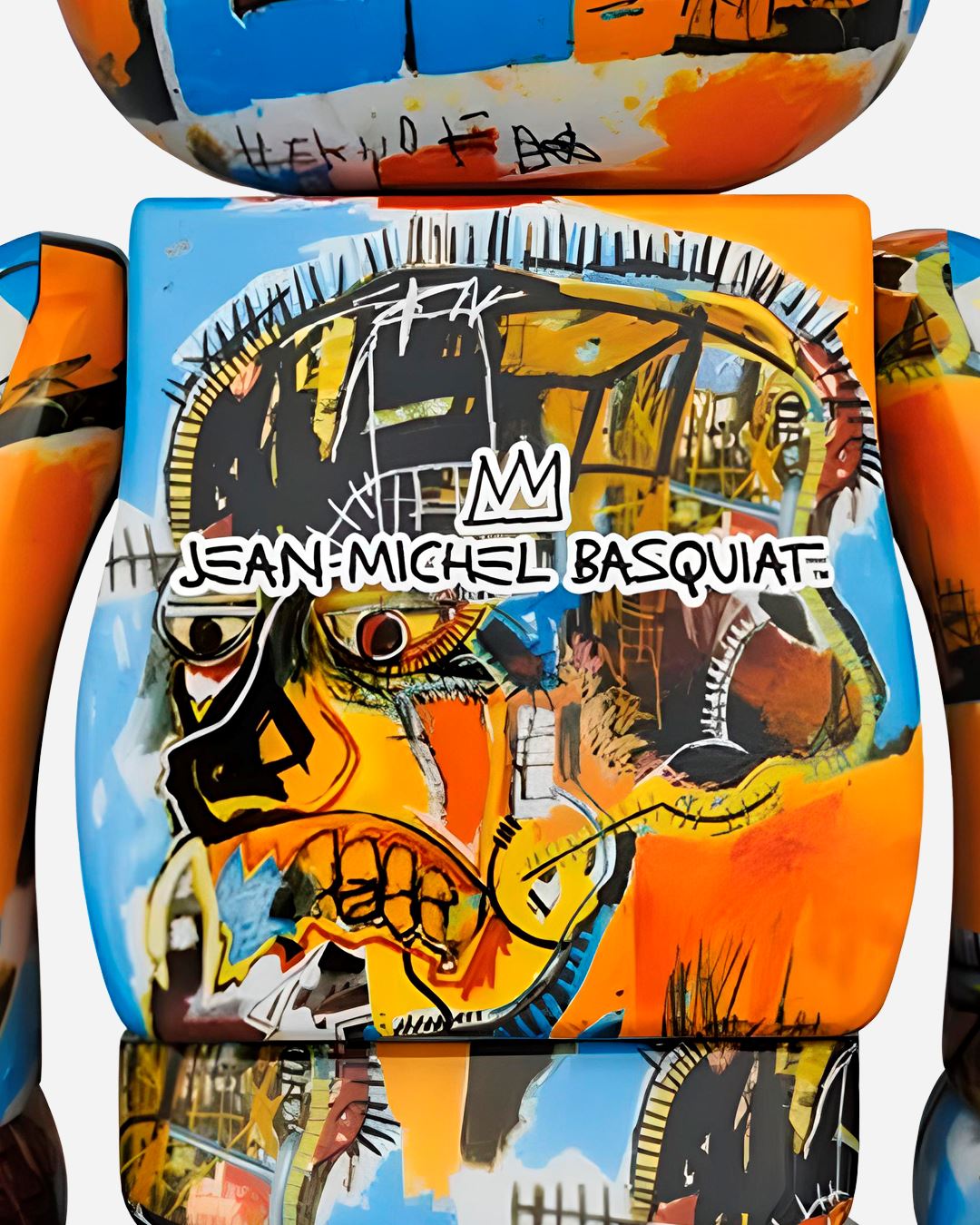 Bearbrick Jean-Michel Basquiat #10 100% & 400% Set