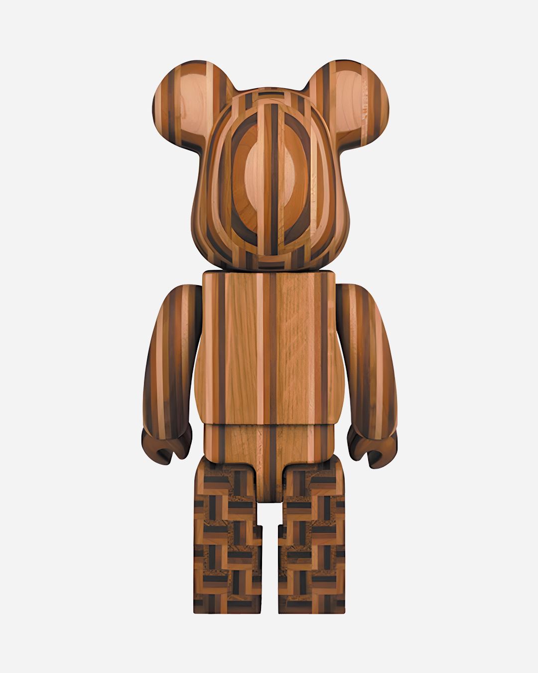 Bearbrick Karimoku Yosegi (Parquet) 2nd 400%