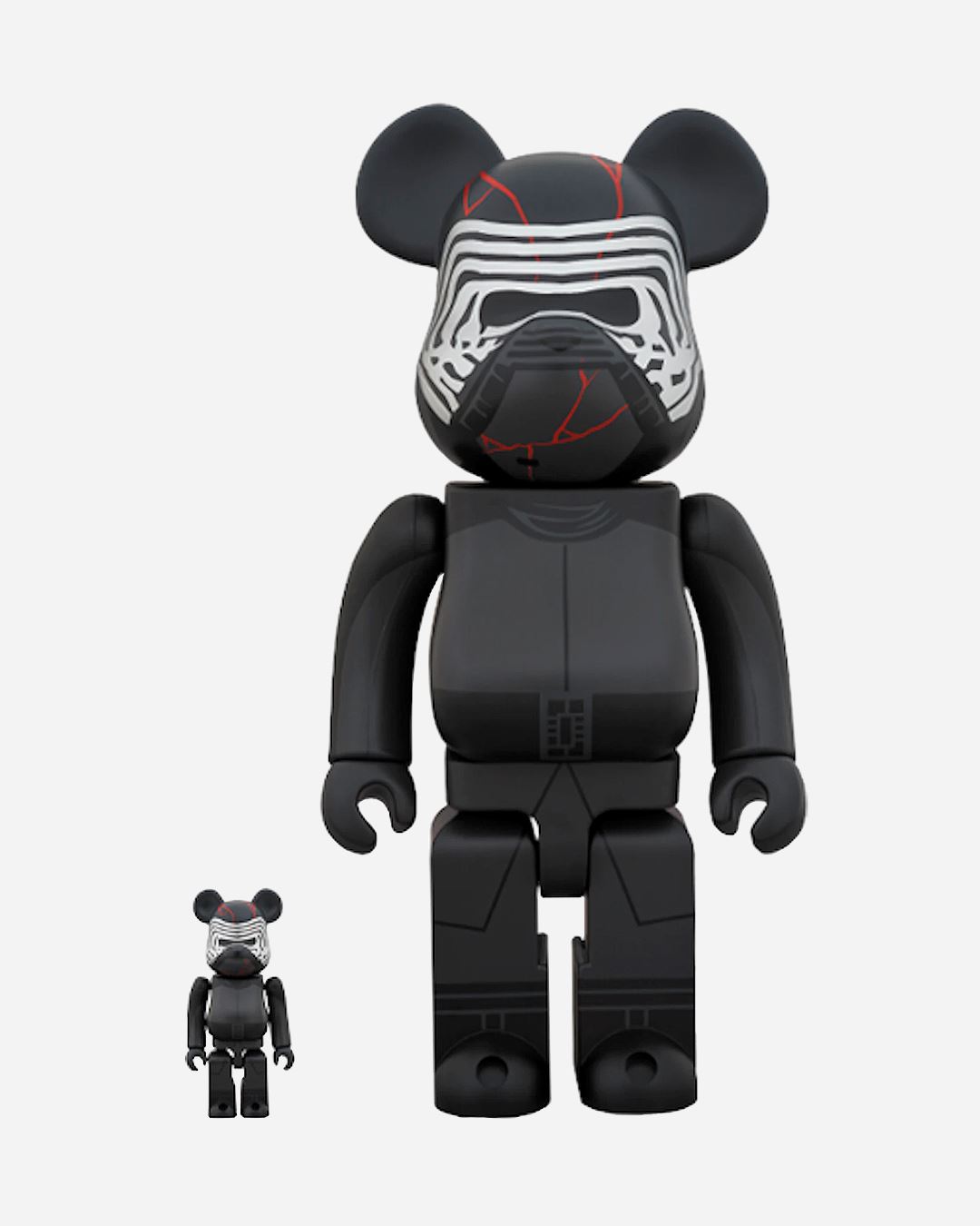 Bearbrick Star Wars KYLO REN (TM) (The Rise of Skywalker Ver.) 100% & 400% Set