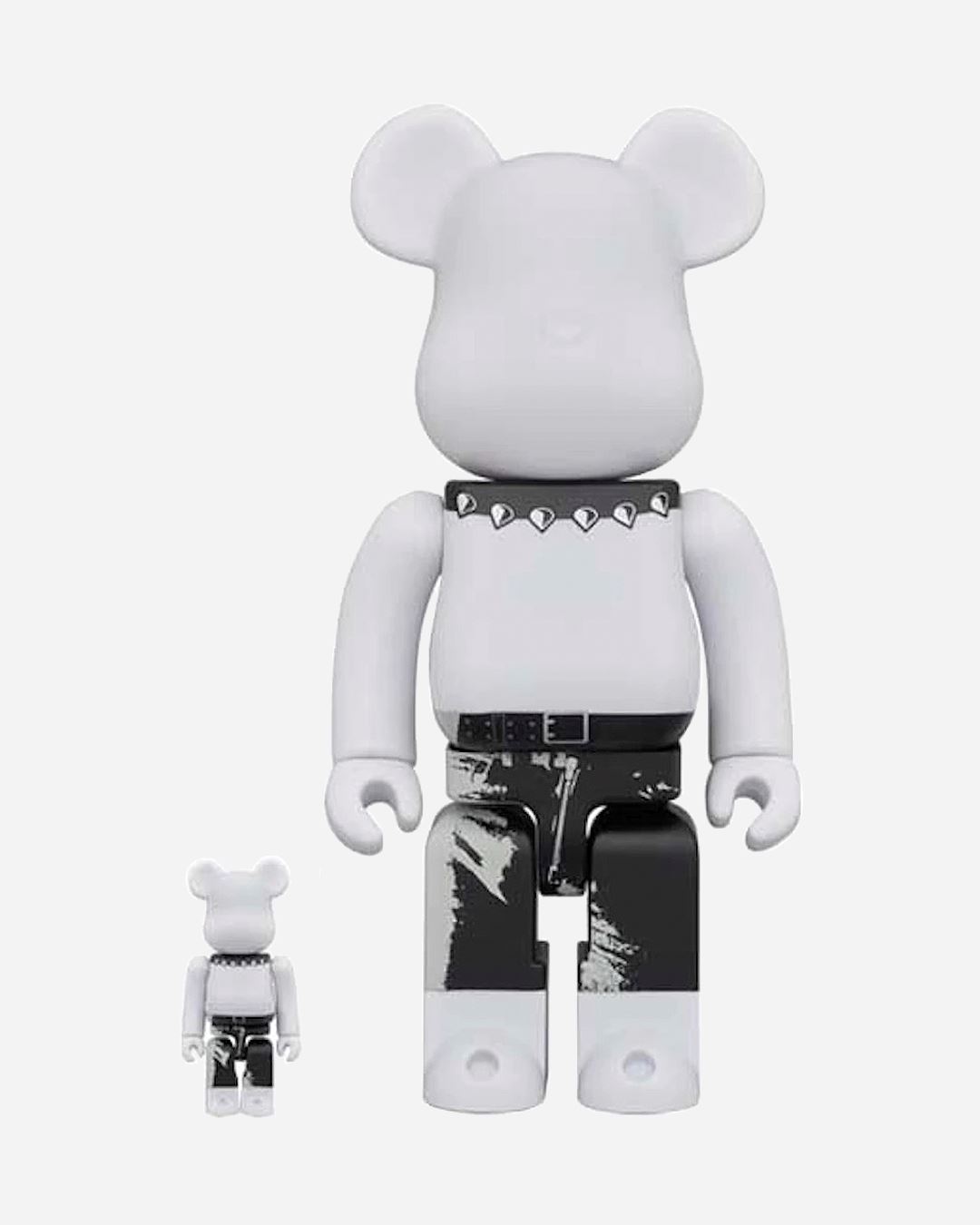 Bearbrick x Andy Warhol x The Rolling Stones (Sticky Fingers) 100% & 400% Set