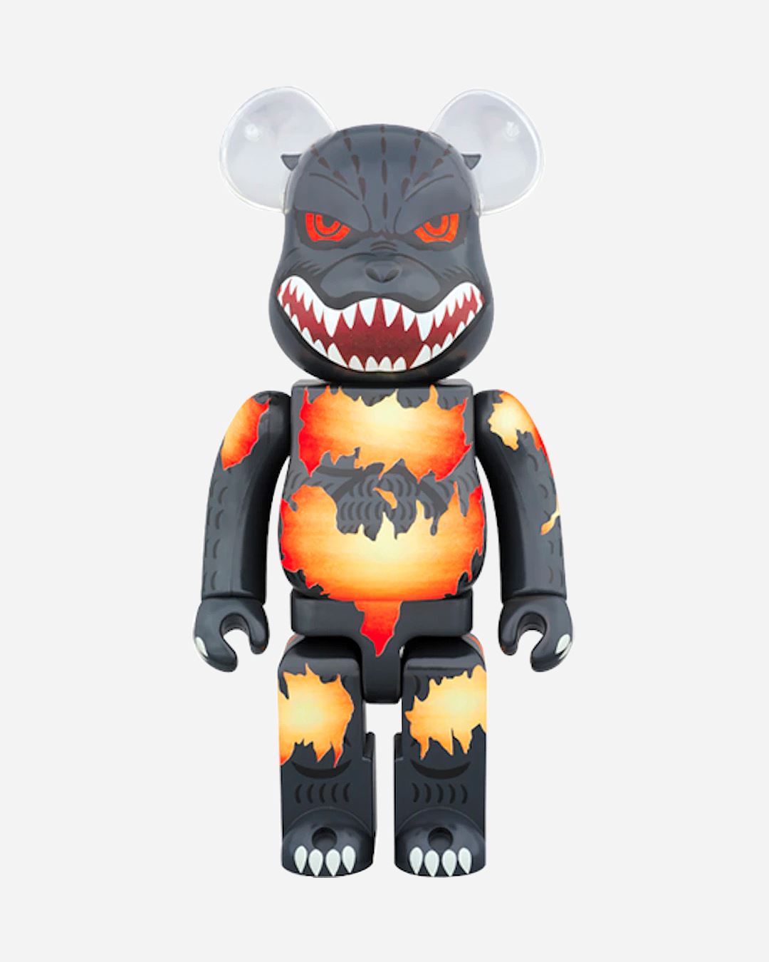 Bearbrick x Godzilla Dethgo Burning Edition 1000% Multi