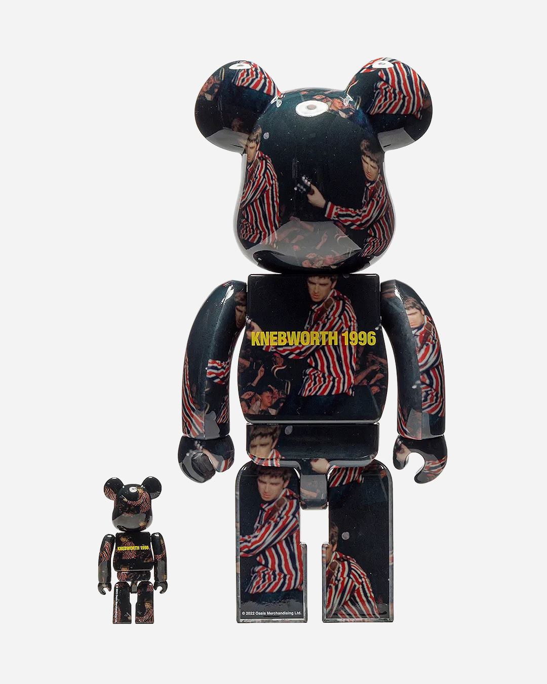 Bearbrick x Oasis Knebworth 1996 (Noel Gallagher) 100% & 400% Set