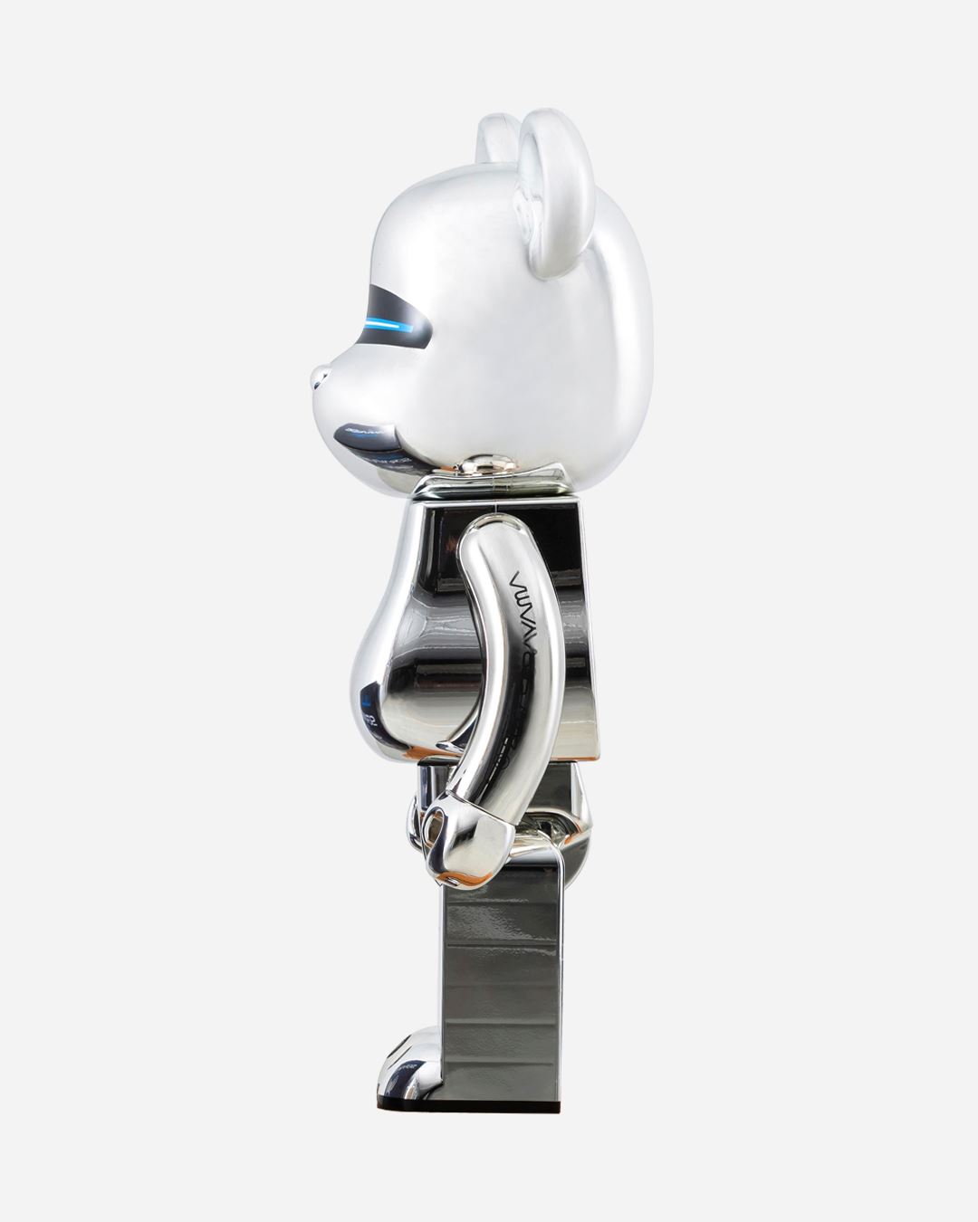 Bearbrick x Sorayama Sexy Robot 1000% Silver