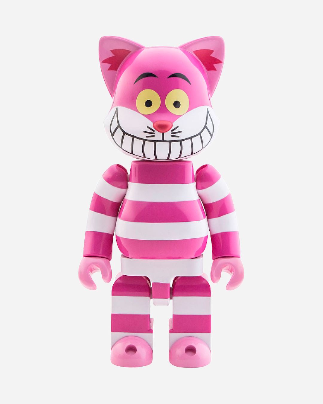 Bearbrick Nyabrick Cheshire Cat 400% Pink/White