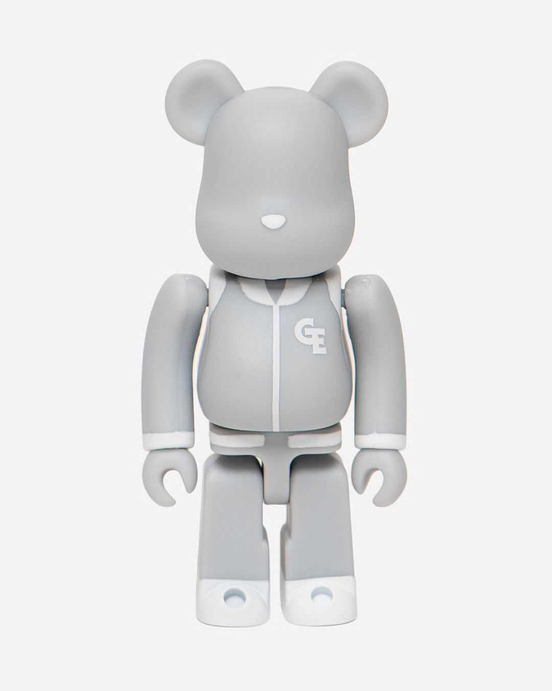 Bearbrick Goodenough Classics 100% Grey
