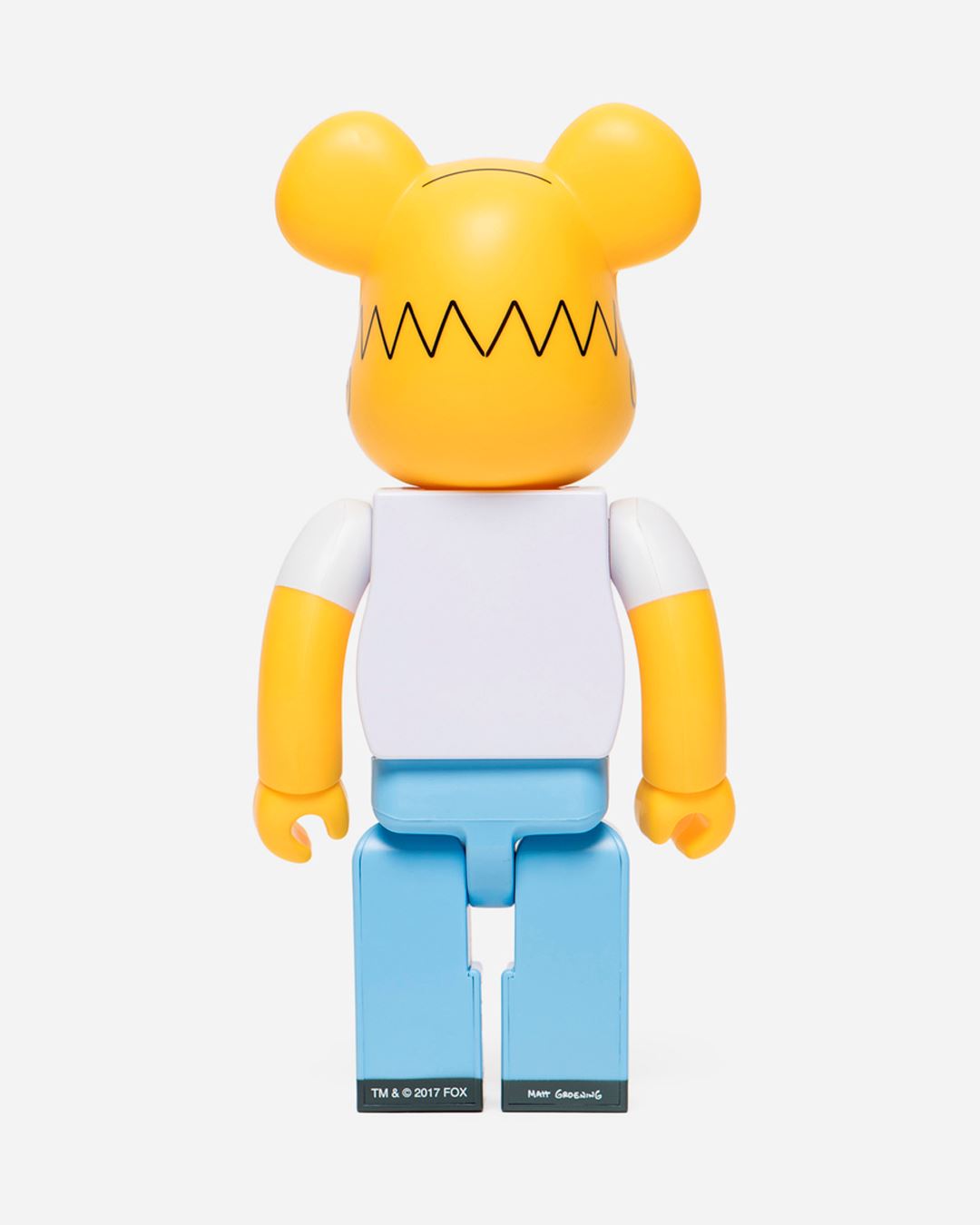 Bearbrick Homer Simpson 400% Yellow