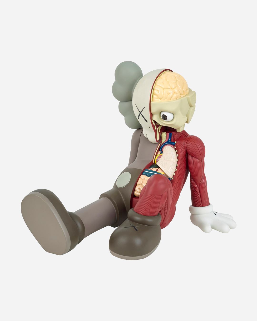 KAWS Resting Place Vinyl Figure Brown