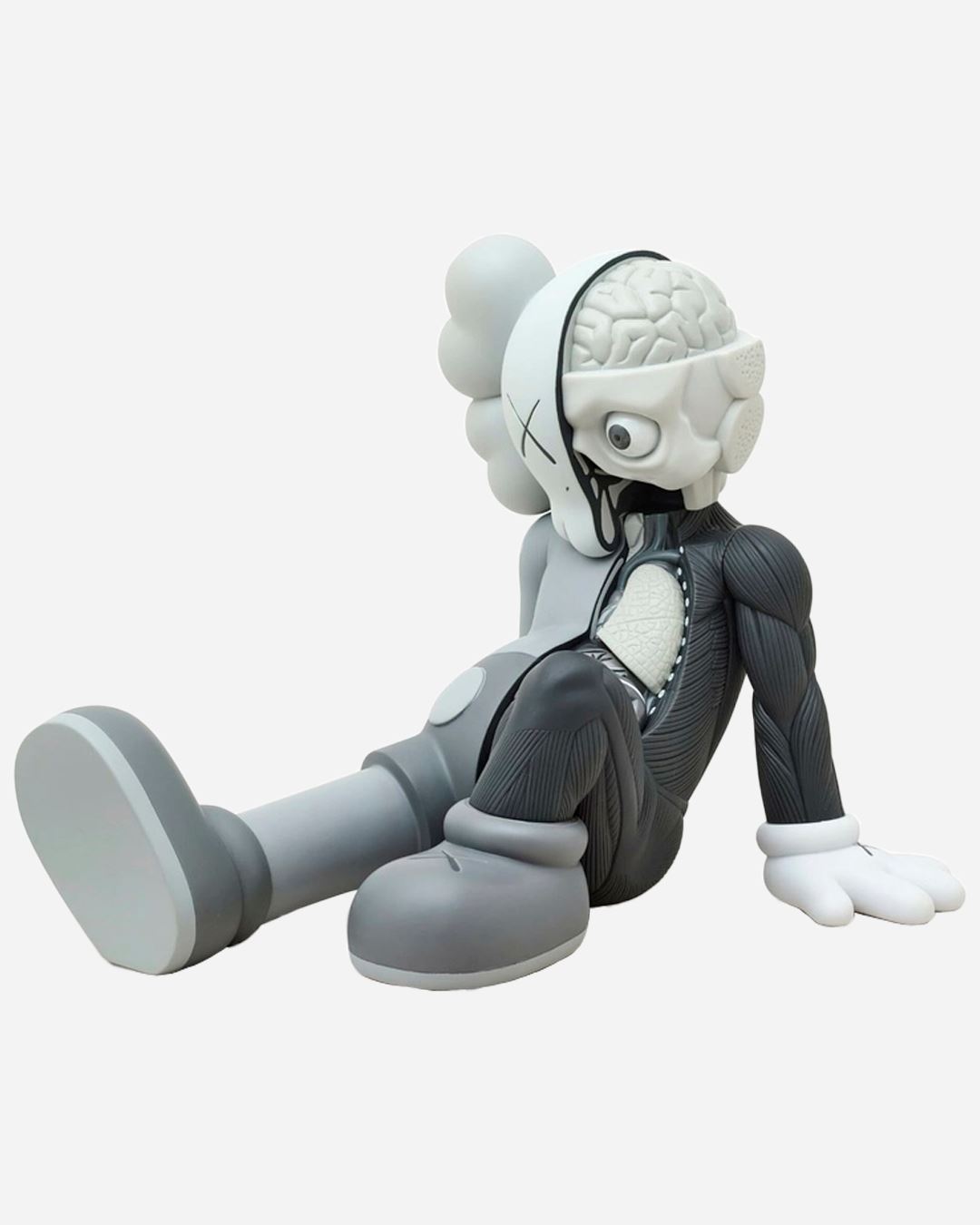 KAWS Resting Place Vinyl Figure Grey