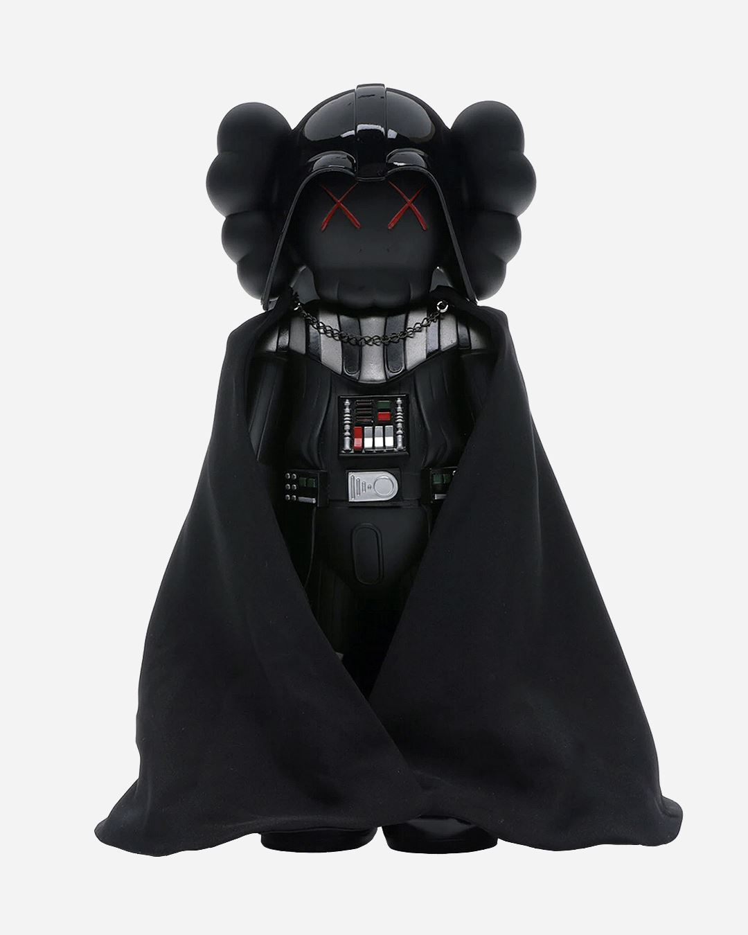 KAWS Star Wars Darth Vader Companion with Cape Vinyl Figure Black