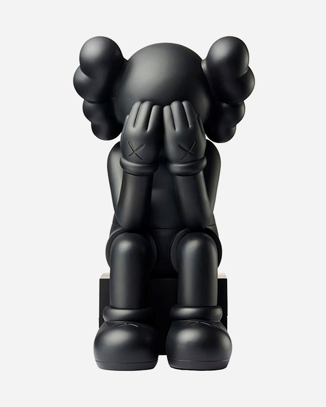 KAWS Passing Through Open Edition Vinyl Figure Black