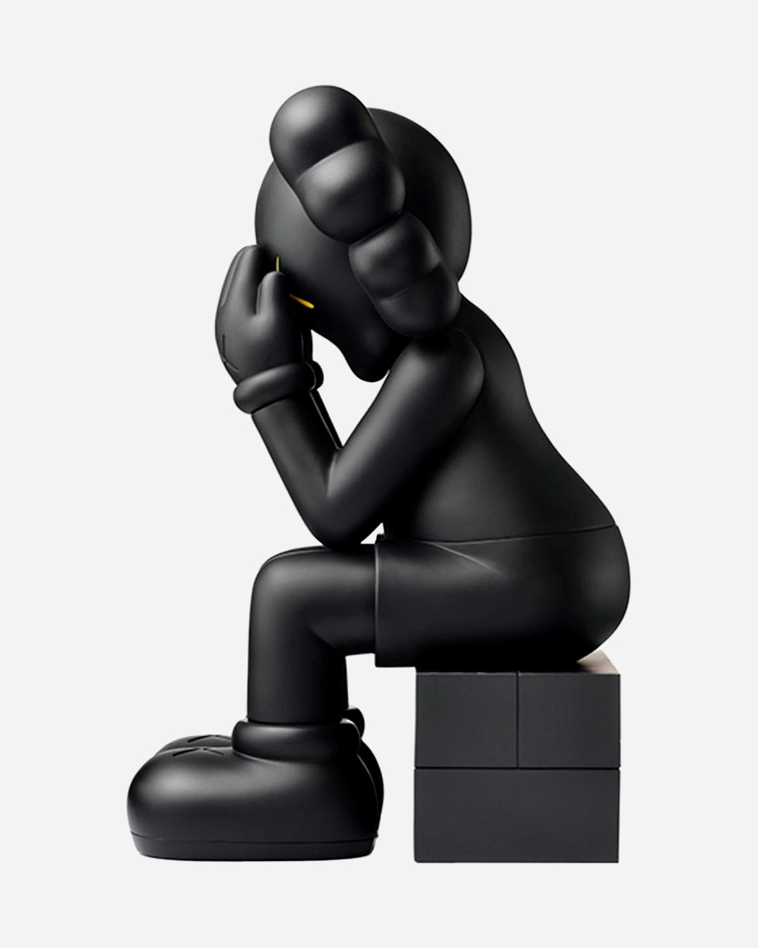 KAWS Passing Through Open Edition Vinyl Figure Black
