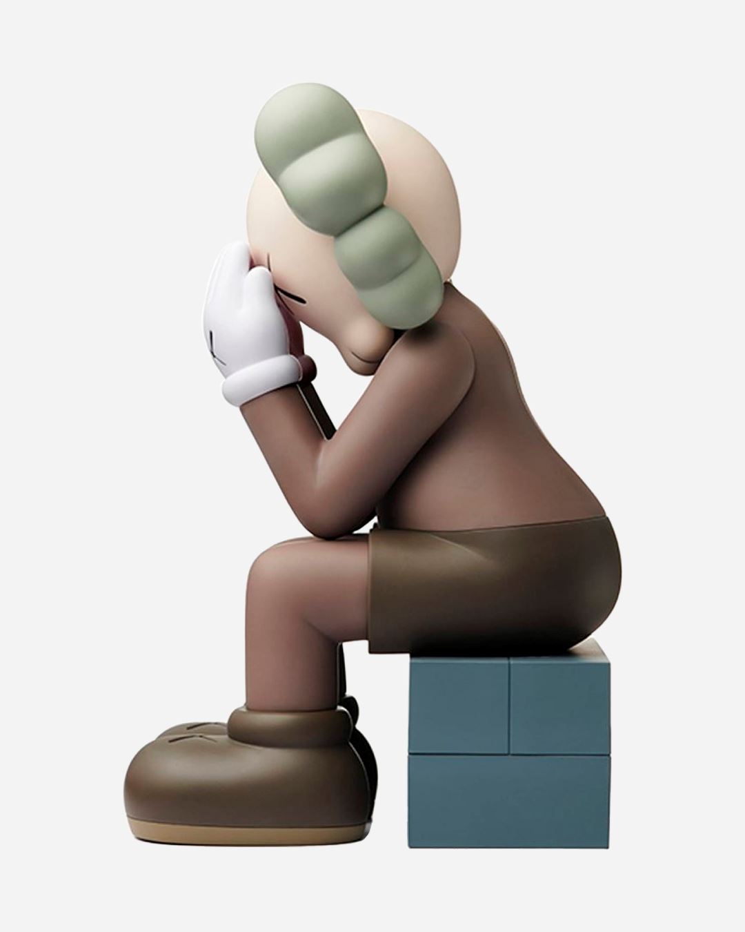 KAWS Passing Through Open Edition Vinyl Figure Brown