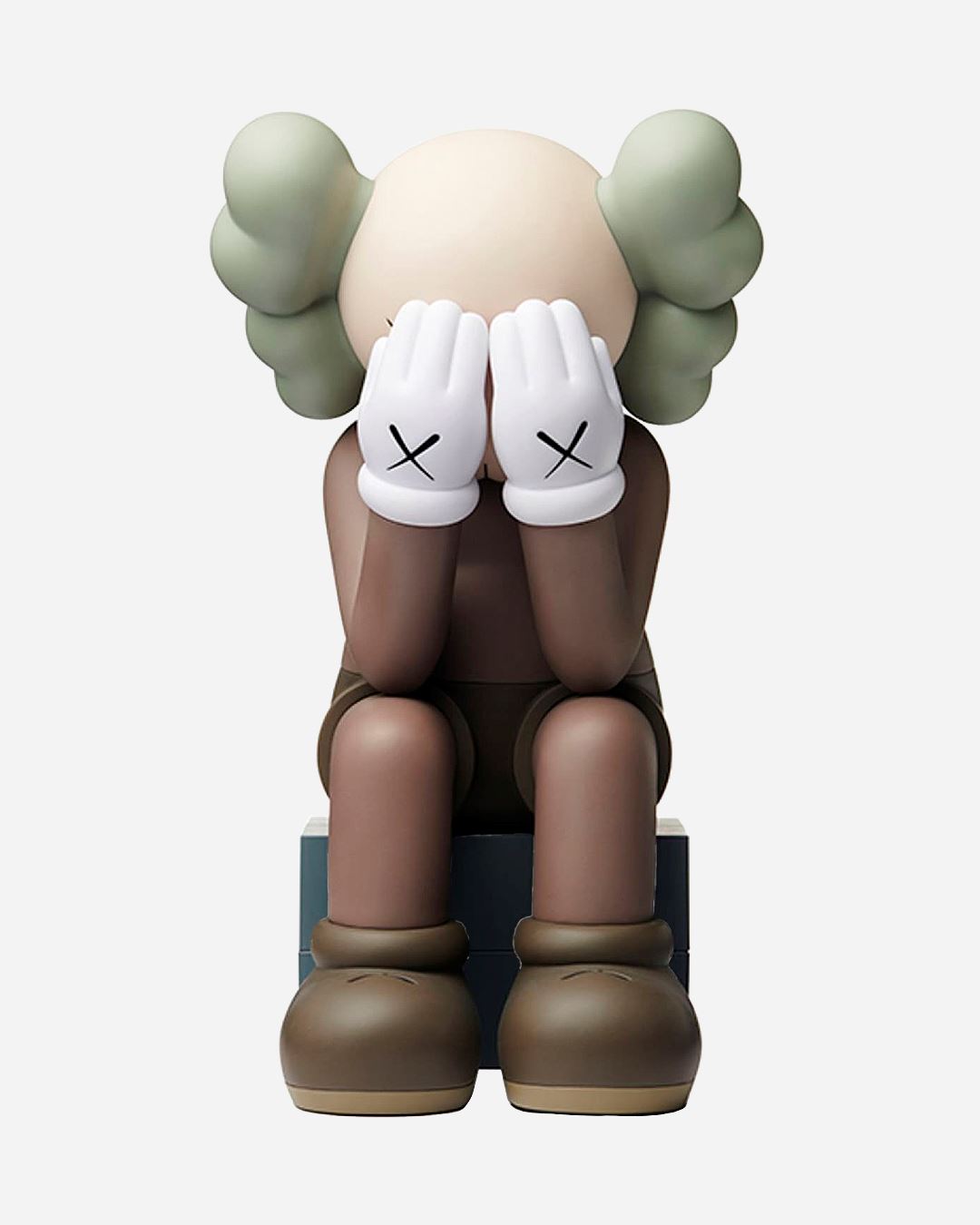 KAWS Passing Through Open Edition Vinyl Figure Brown