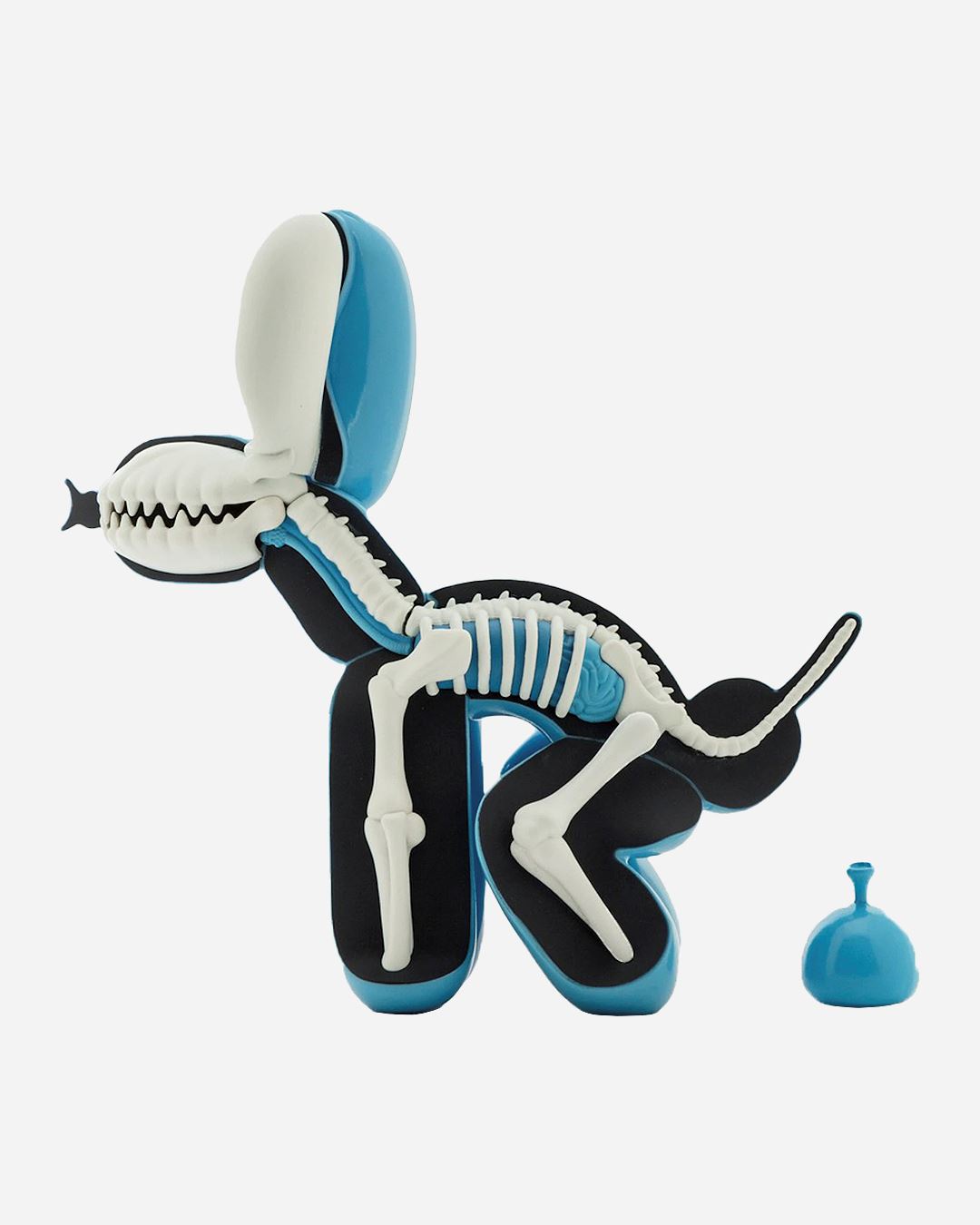 Mighty Jaxx Whatshisname x Jason Freeny Dissected Popek Figure Blue