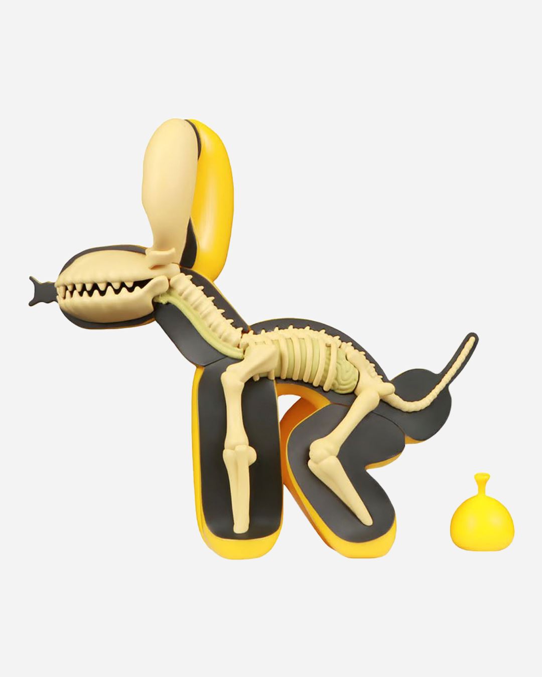 Whatshisname x Jason Freeny Mighty Jaxx Dissected Popek Figure Yellow