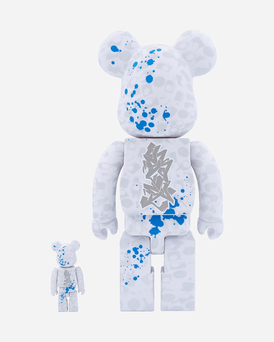Bearbrick Stash 100% & 400% Set White
